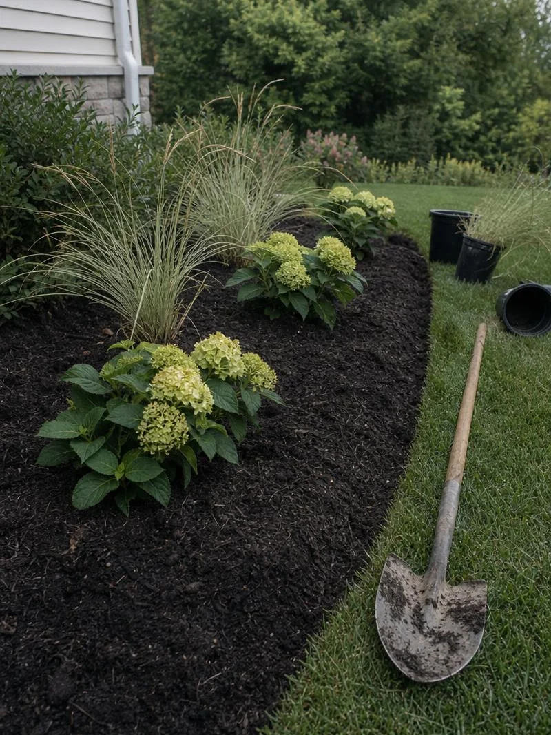 Planting, Mulching And Sod